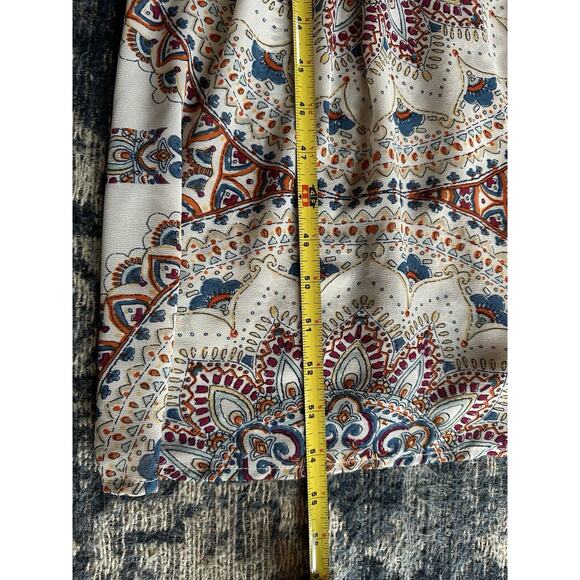 Heart Soul Dress M Boho Hippie Stretch Knit Artsy Halter Maxi Festival Sundress - Picture 6 of 8